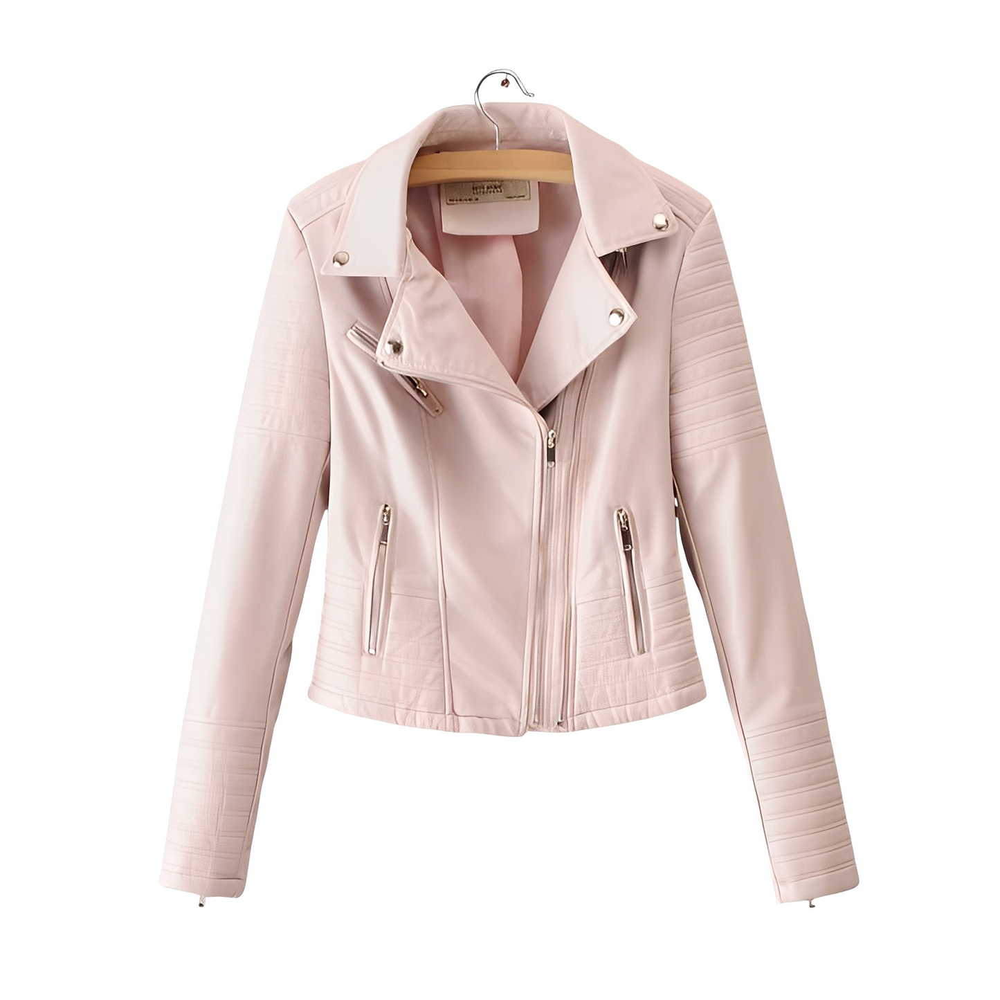 Cherie - Modische, enge Damenlederjacke