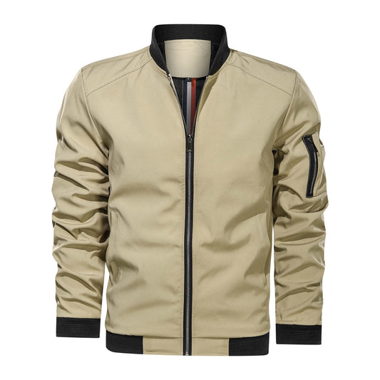 Rufus - Bequeme Herren-Bomberjacke mit Zipper