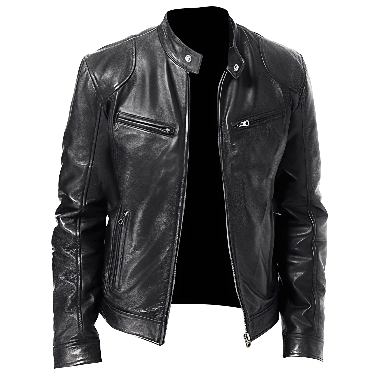 Jaron - Aktuelle Herrenjacke aus Kunstleder