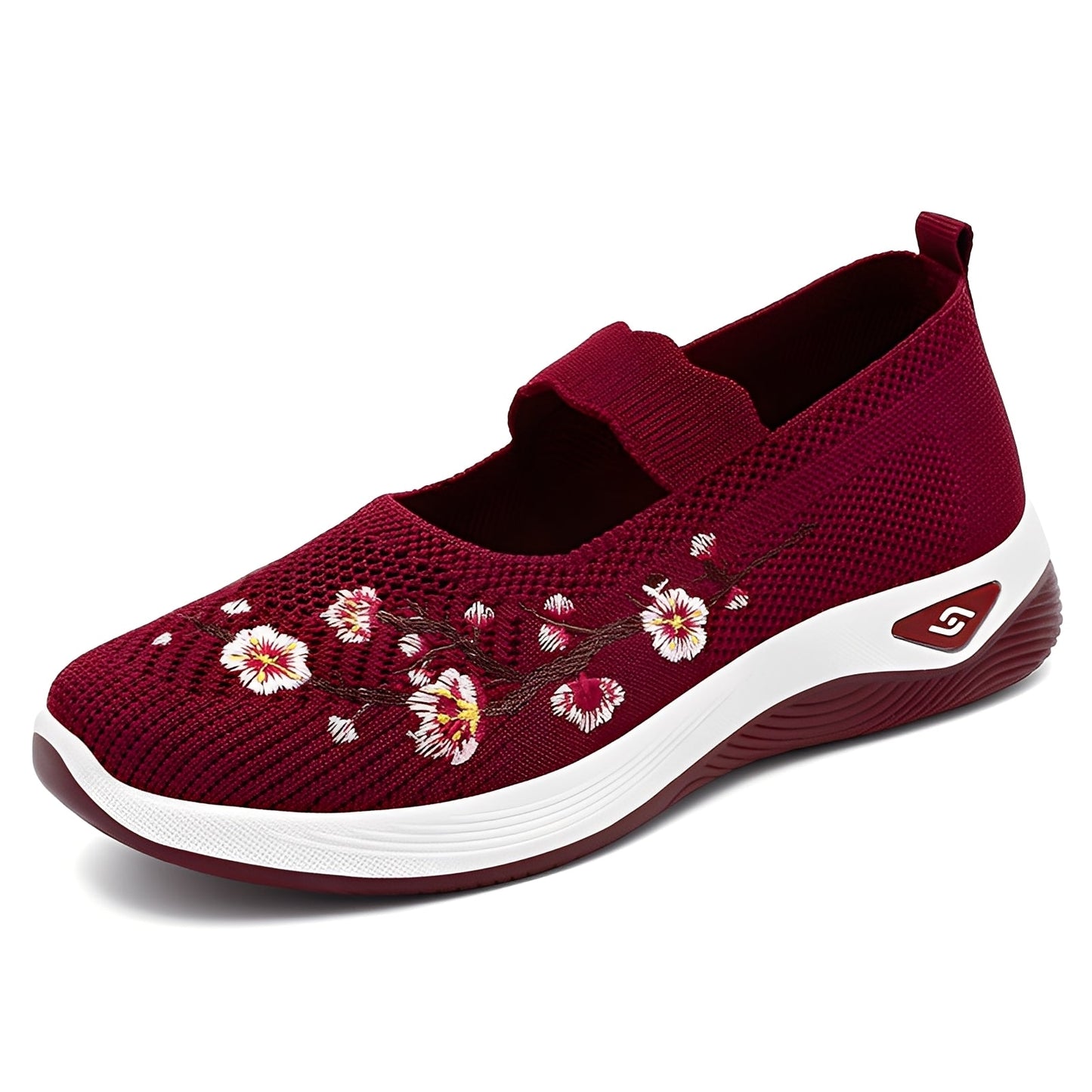 Jazmin - Bequeme und luftige Frauenschuhe mit Stickerei