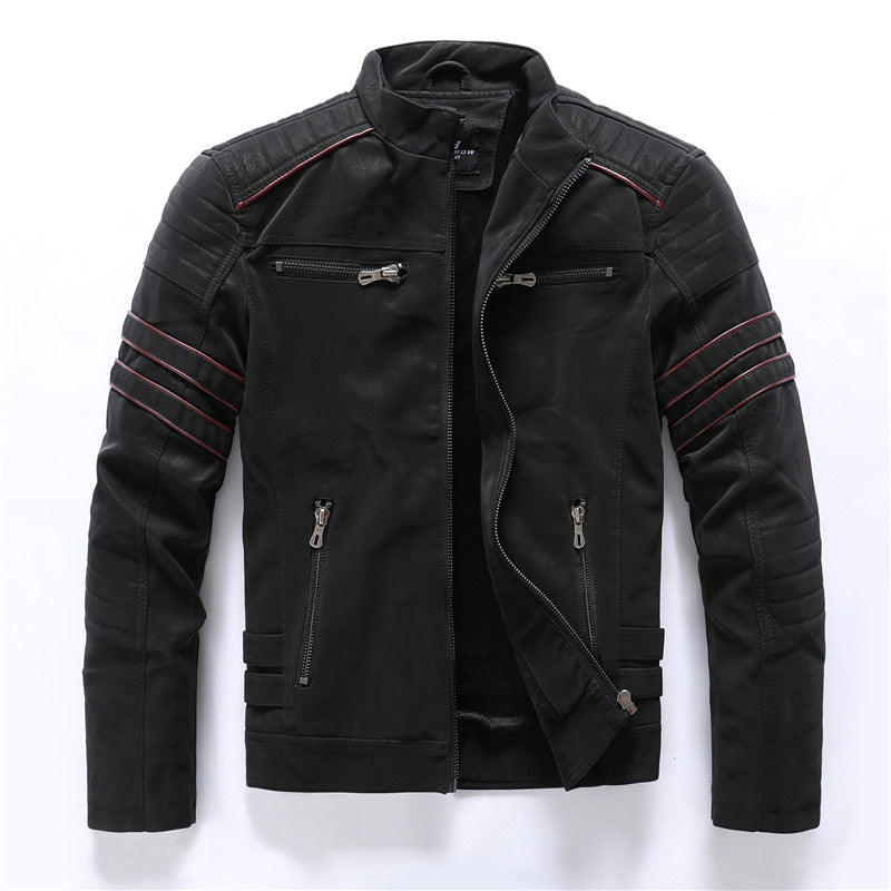 Bastian – Bikerjacke mit Reißverschluss