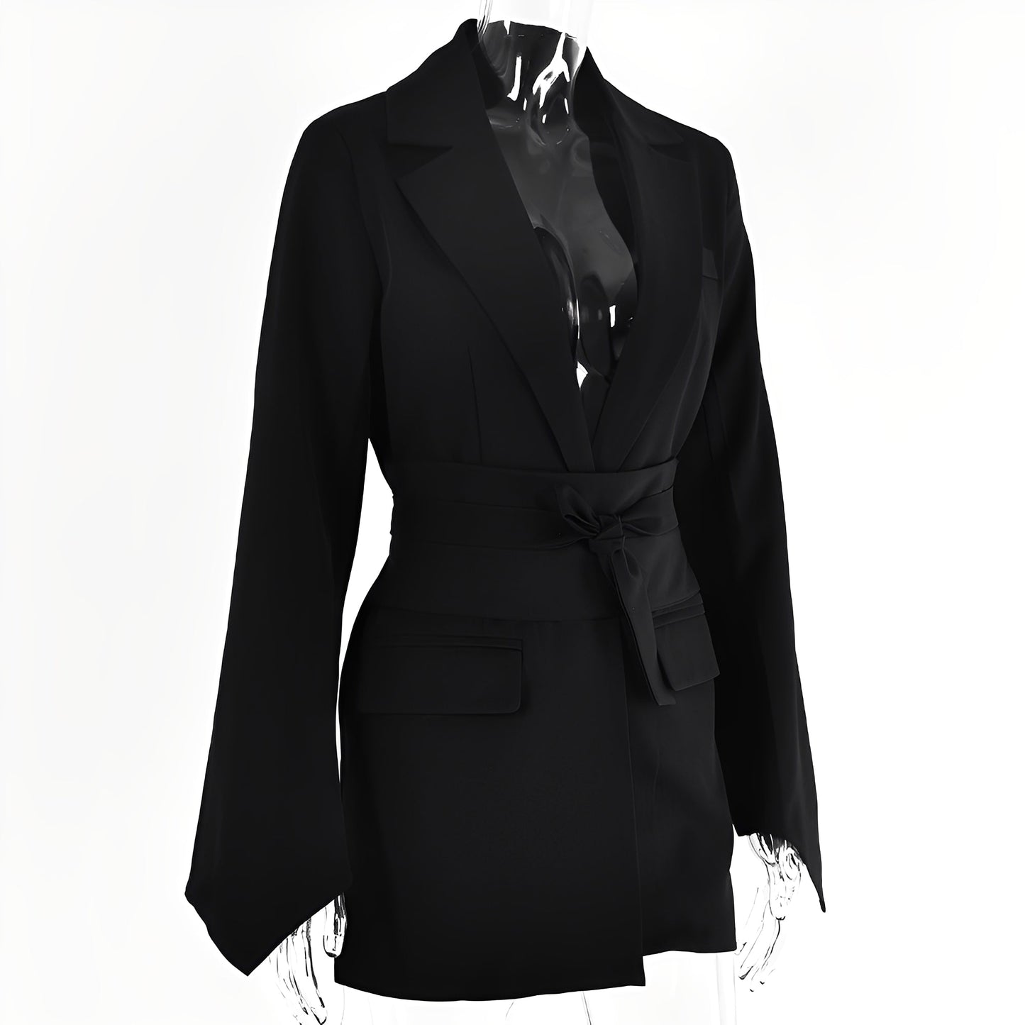 Malvina - Damenjacke mit Gürtel