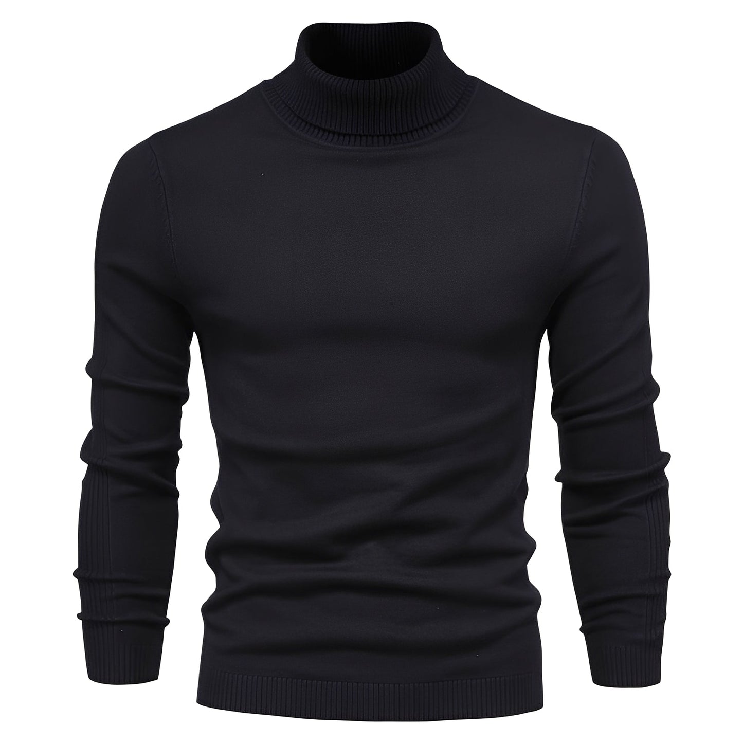 Jonah - Schlichter Herren-Rollkragenpullover