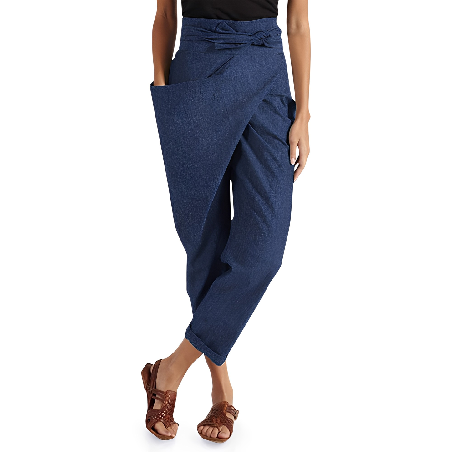 Courteney - Bequeme Damen-Haremshose mit hoher Taille
