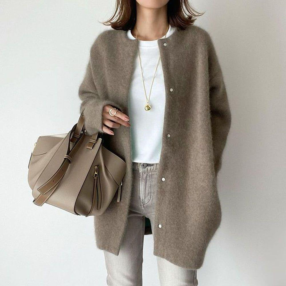 Madoline - Damen-Strickjacke mit Knöpfen