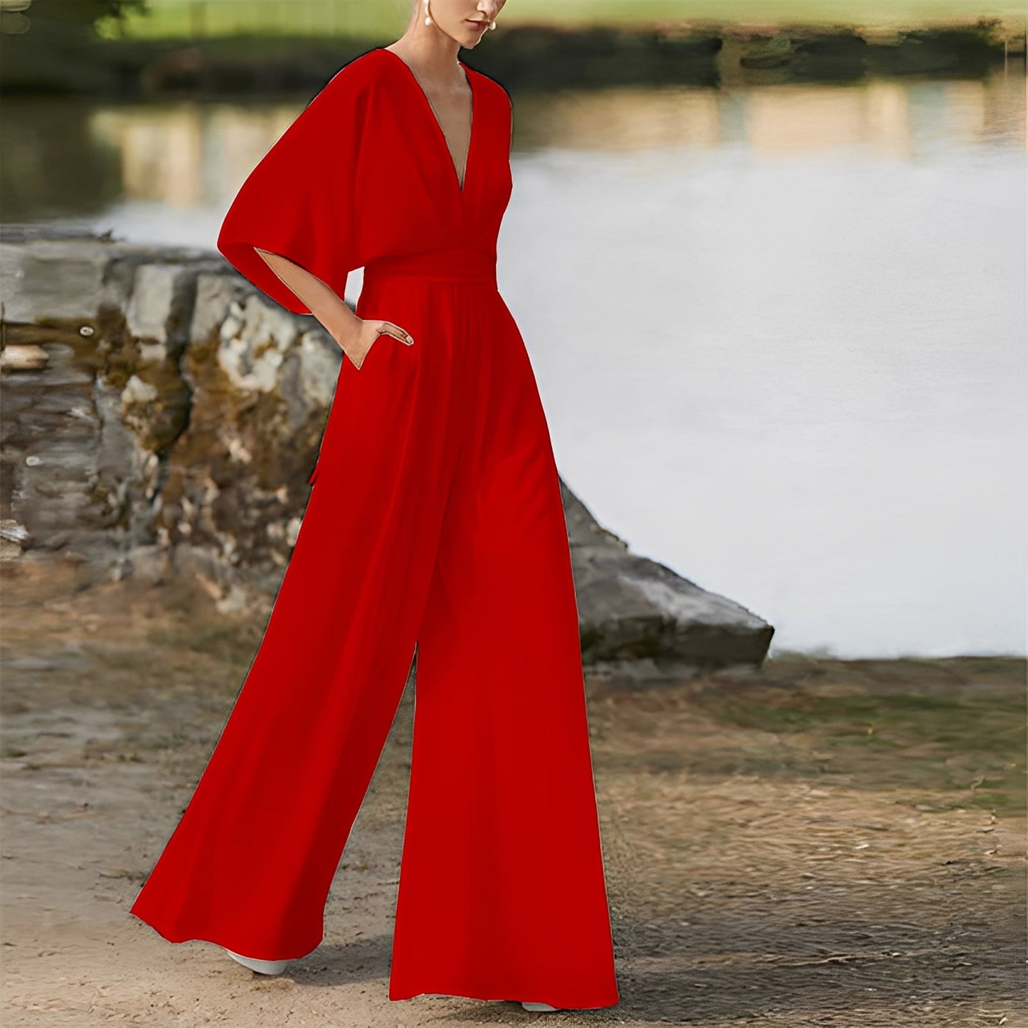 Elizabeth - Komfortabler und legerer Damen-Jumpsuit