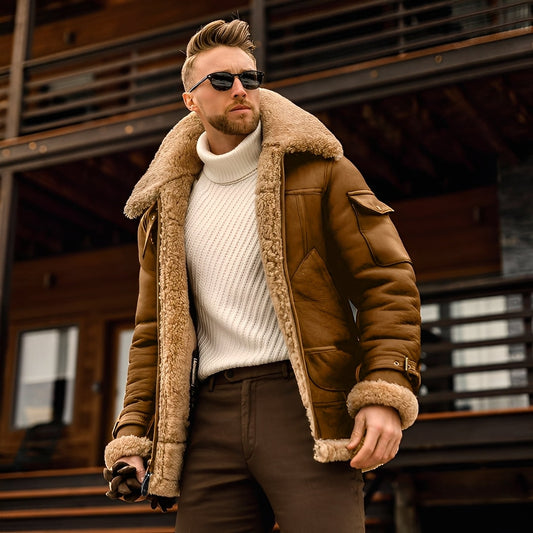 Jarod - Schicke Winterjacke mit Fleece für Herren