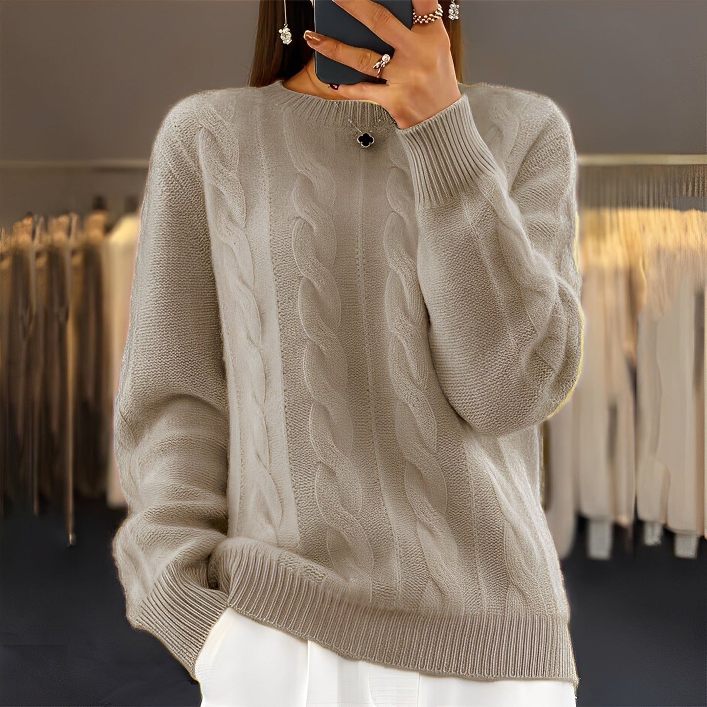 Leanne - Zeitlos schicker Frauenpullover