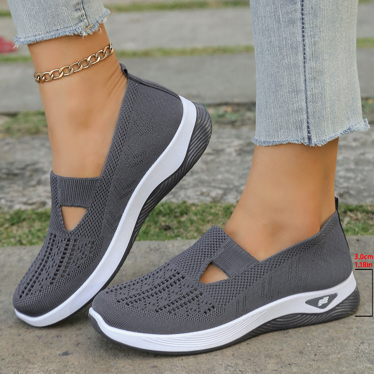 Jacquetta - Komfortable, atmungsaktive Damenschuhe