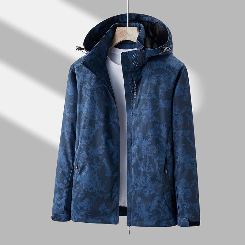 Palmer - Unisex Windjacke mit Kapuze und Stil