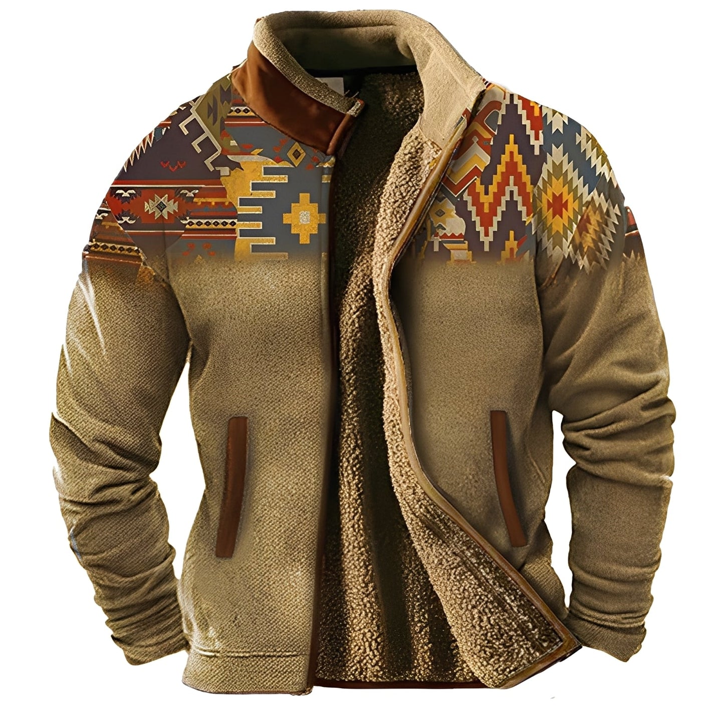 Todd - Stilvolle, warme Herrenfleecejacke