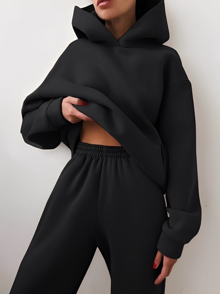 Jasmine - Komfortables Damen Jogging-Set mit Kapuze