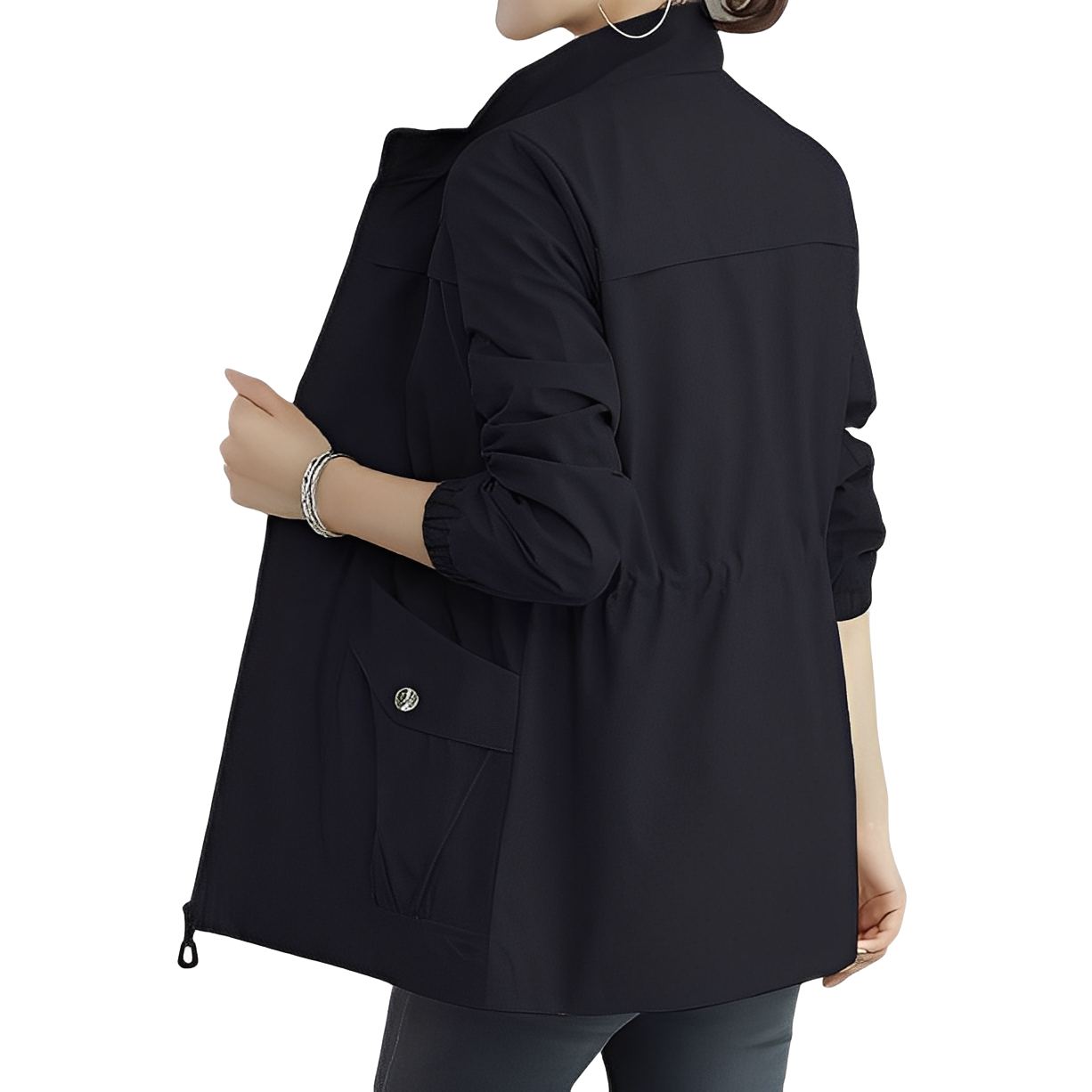 Gwenda - Modische Damenjacke mit einstellbarer Taille