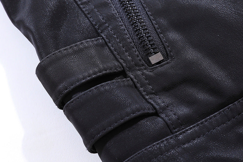 Bastian – Bikerjacke mit Reißverschluss