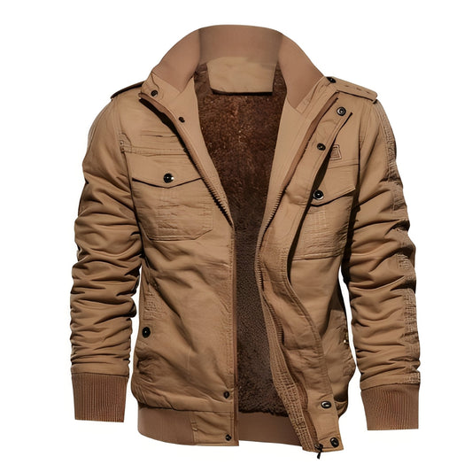 Gary - Stylische Herren-Fleecejacke mit Taschen