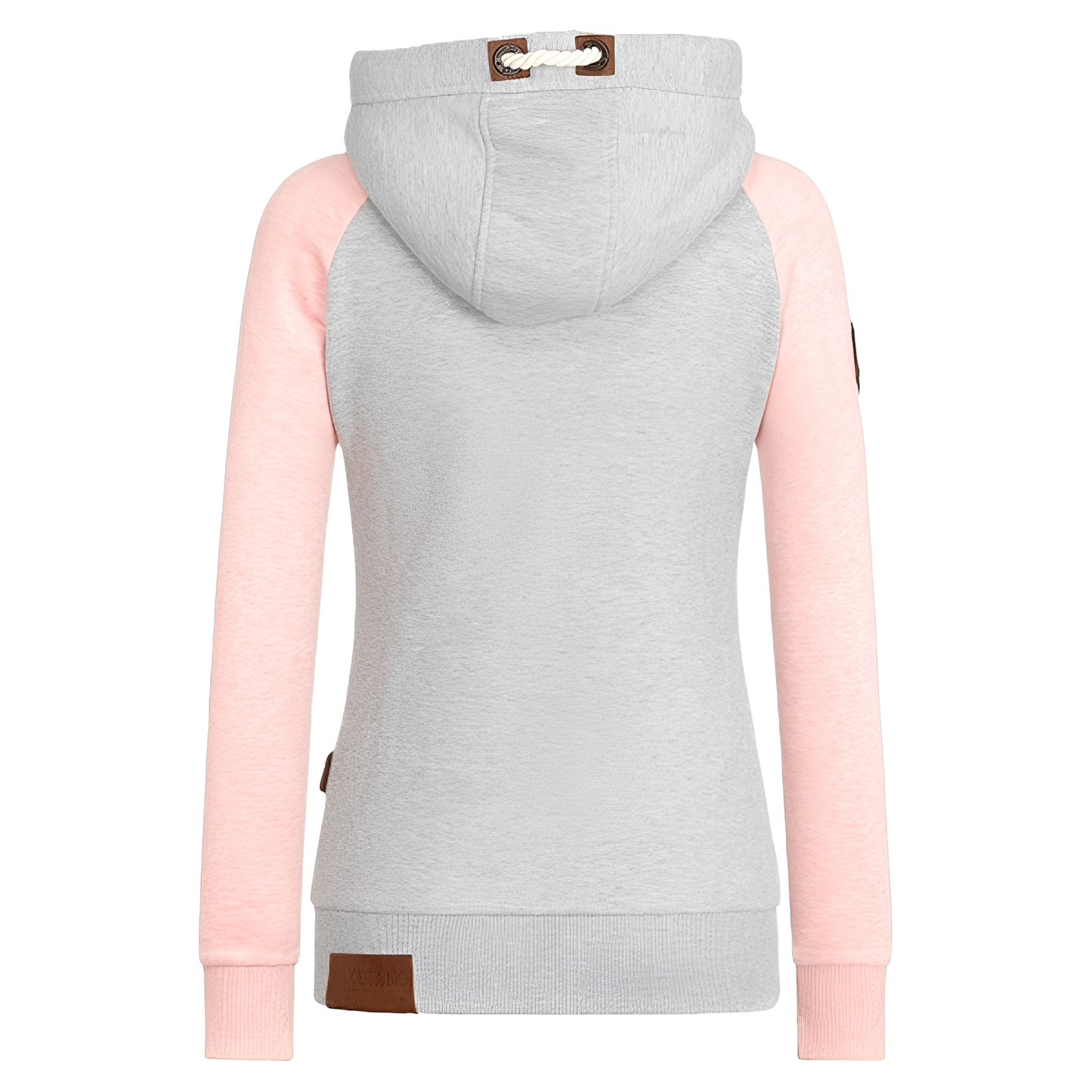 Elinor - Bequemer Damen-Kapuzenpullover mit Reißverschluss
