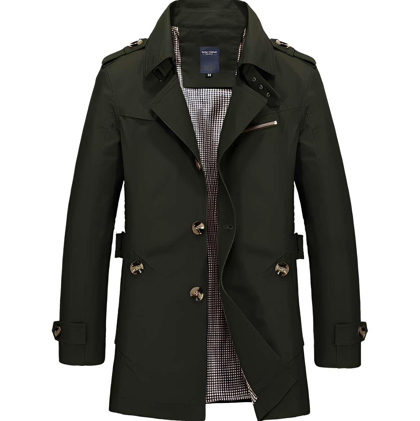 Kolton - Schicker Windjacken-Trenchcoat für Männer