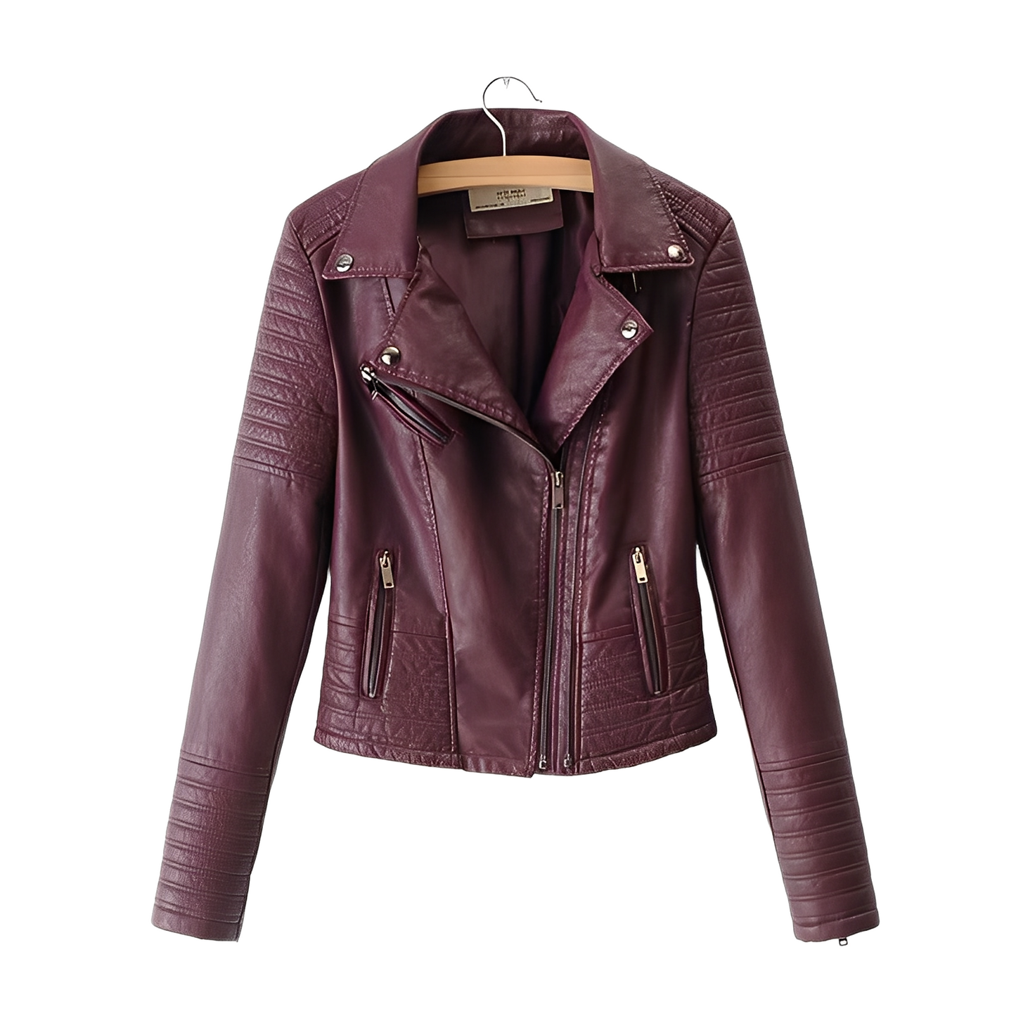 Cherie - Modische, enge Damenlederjacke