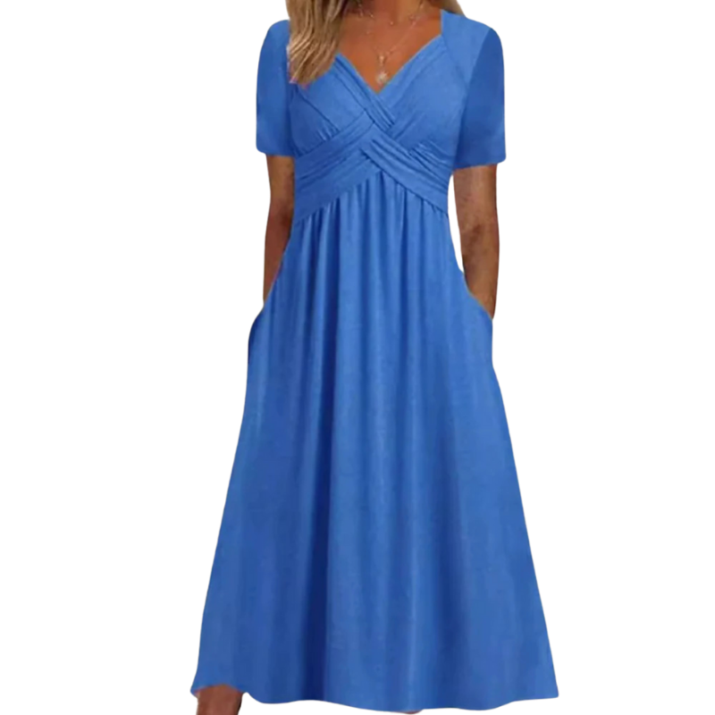 Ara - Stylisches Kleid mit V-Ausschnitt