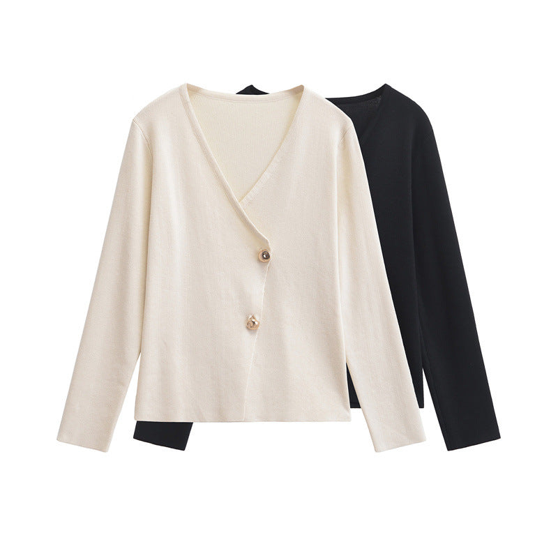 Helena - Eleganter Damen-Cardigan mit asymmetrischem Stil