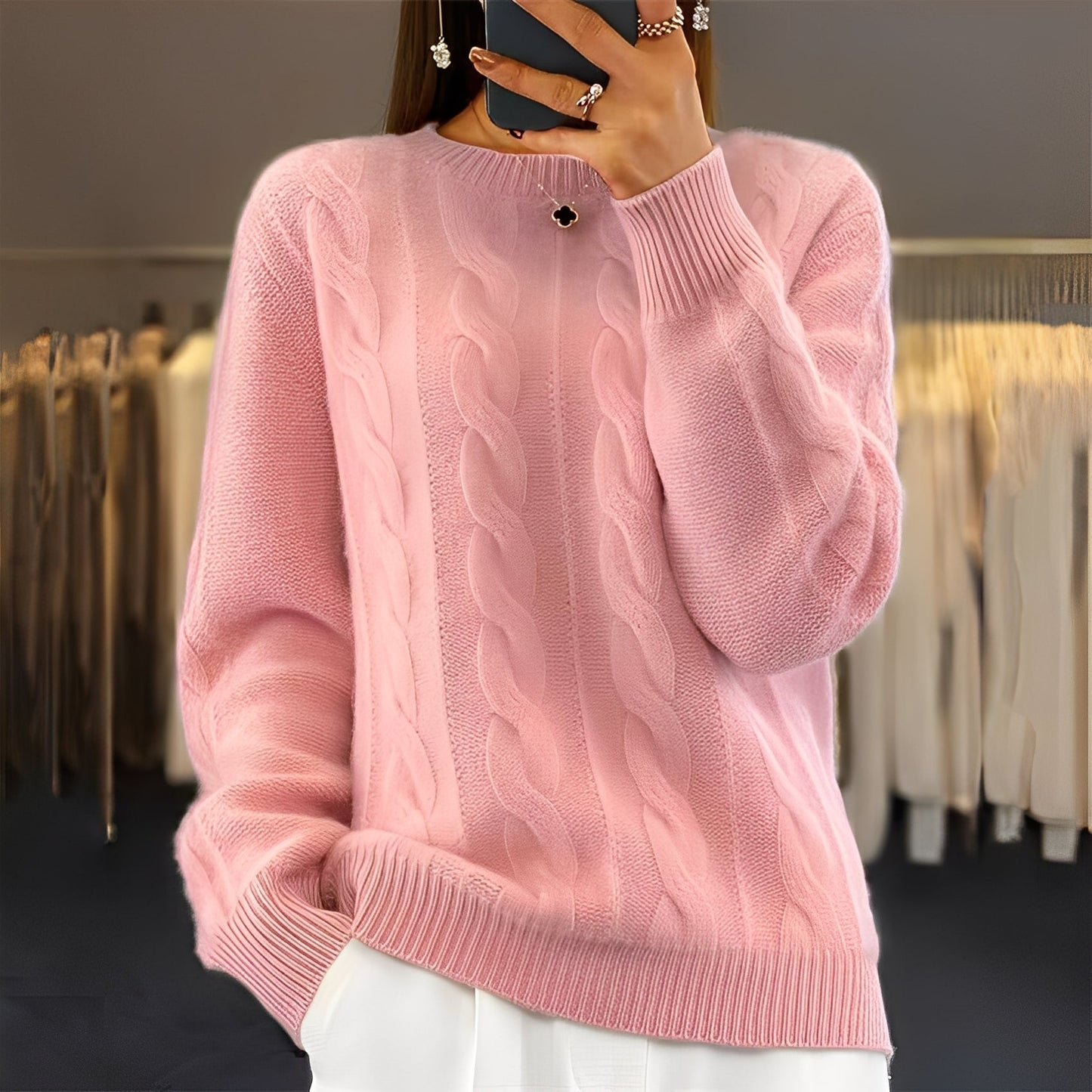 Leanne - Zeitlos schicker Frauenpullover