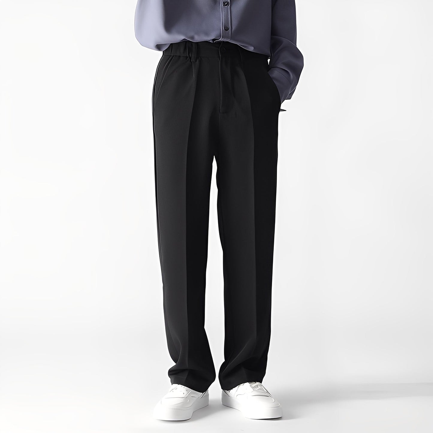 Dewey - Lockere Drapierhose für Männer