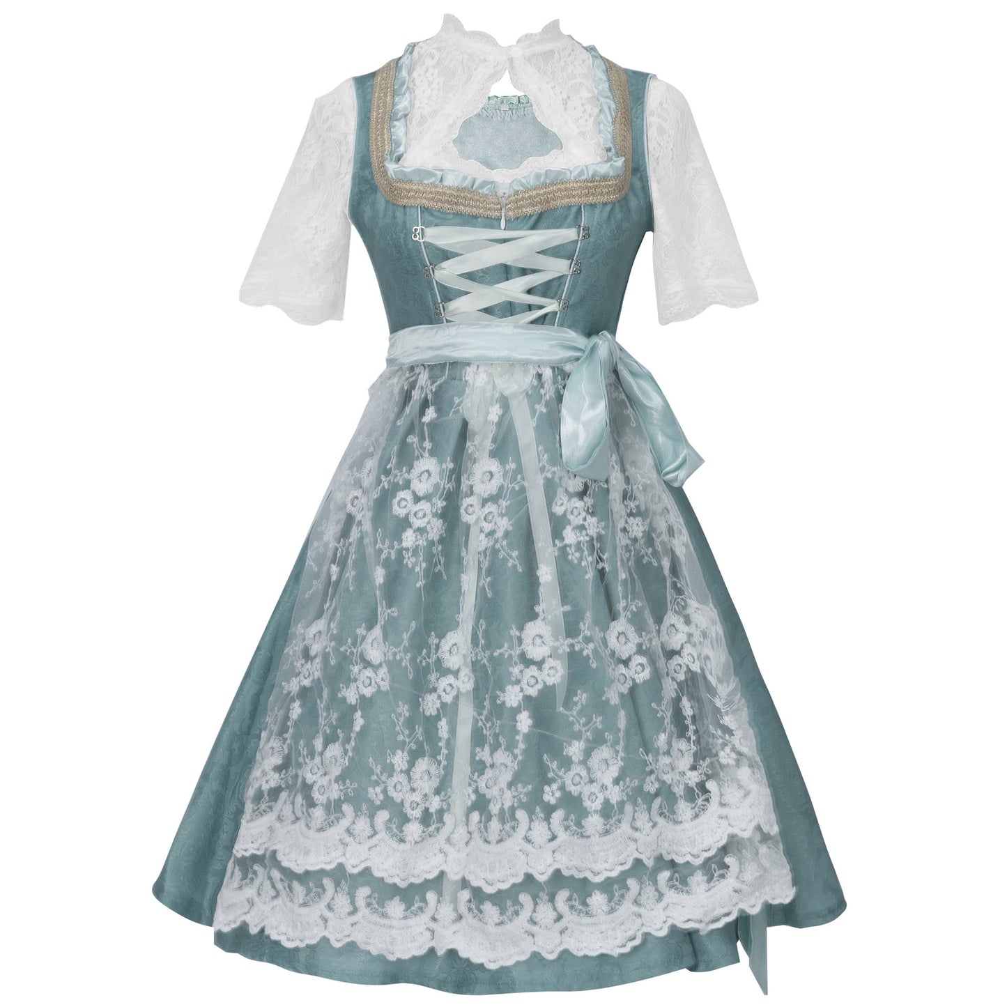 Amelia - Traditionelles Oktoberfest-Outfit mit Trägern für Damen