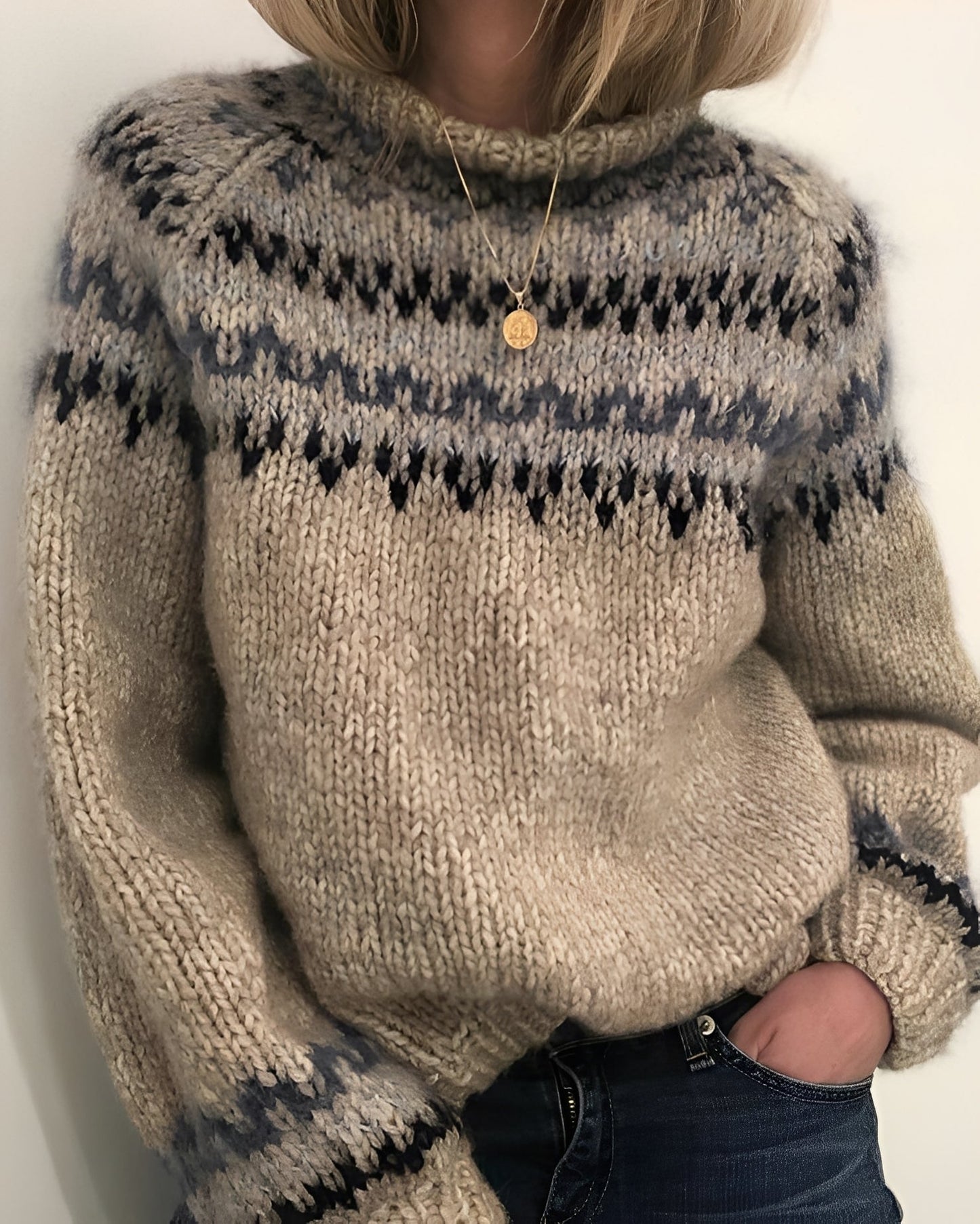 Layne - Hübscher Rollkragenpullover für Damen