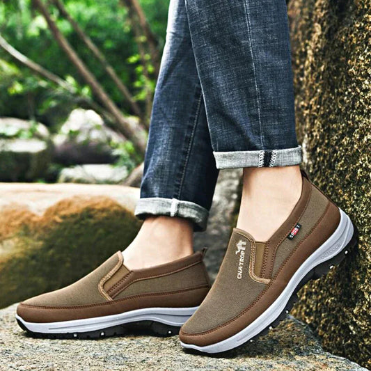 Bruce - Bequeme Mesh-Herrenschuhe für Wanderungen