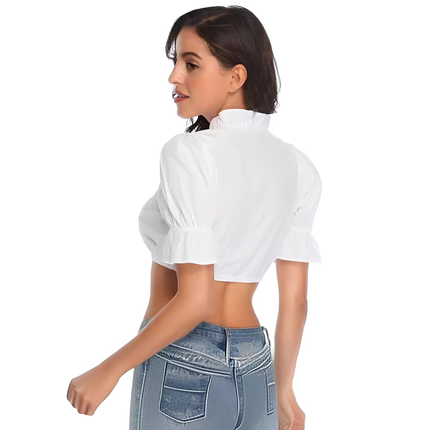 Zenia - Schicke traditionelle Oktoberfestbluse für Frauen