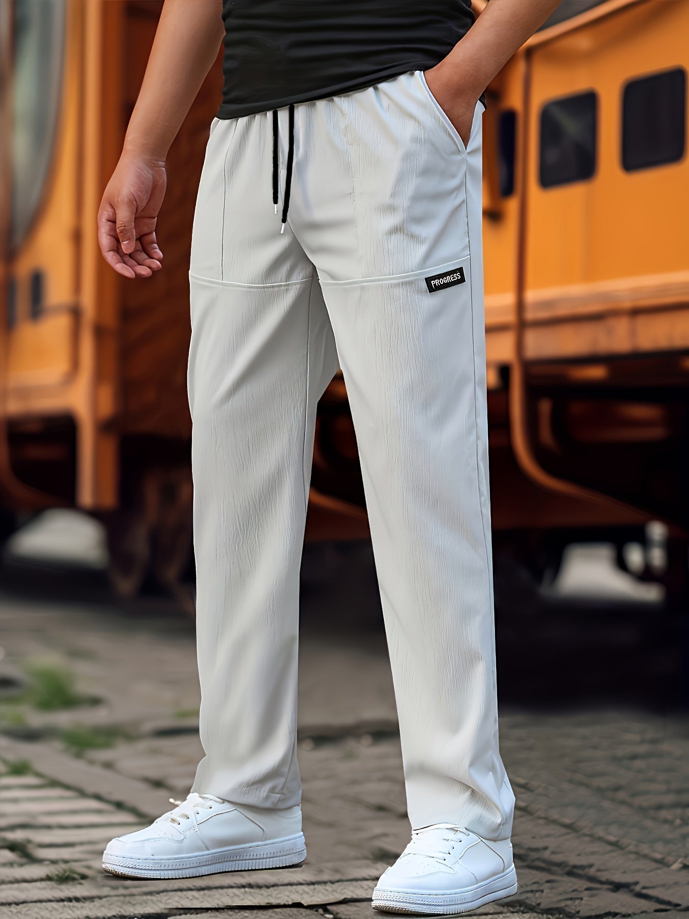 Esmund - Komfortable Herrenhose mit Kordelzug