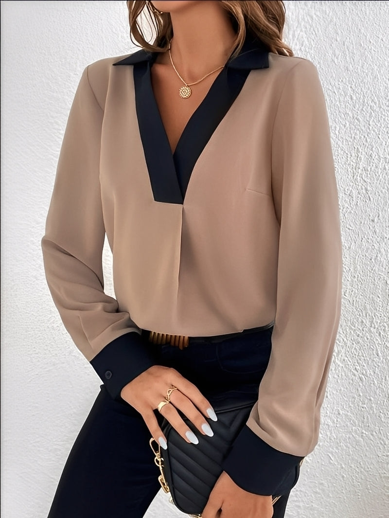 Katheryn - Leichte, bequeme Damenbluse mit weitem Schnitt