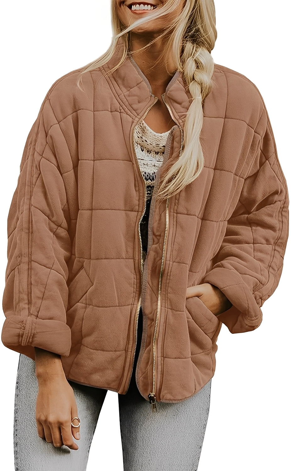 Mikaela - Damen Oversize-Jacke für kalte Tage