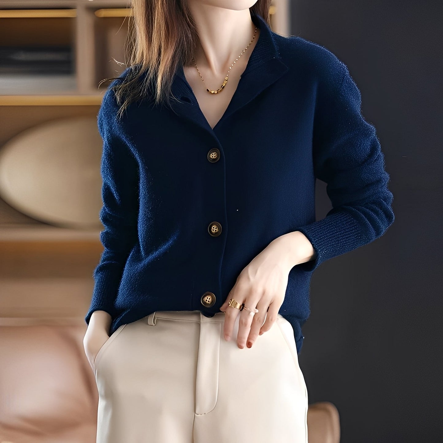 Michelle - Eleganter, lässiger Damen-Cardigan