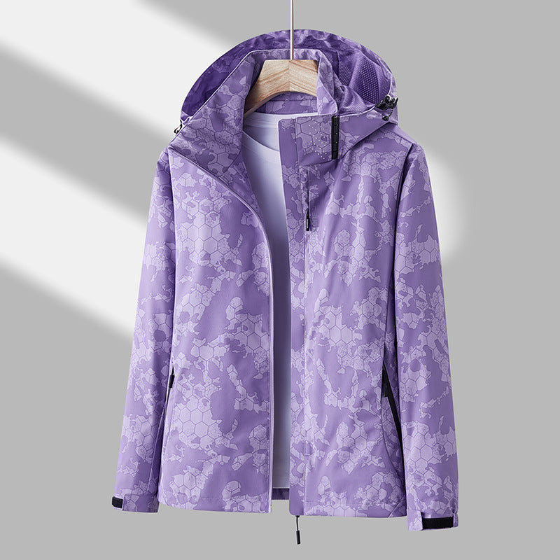 Palmer - Unisex Windjacke mit Kapuze und Stil