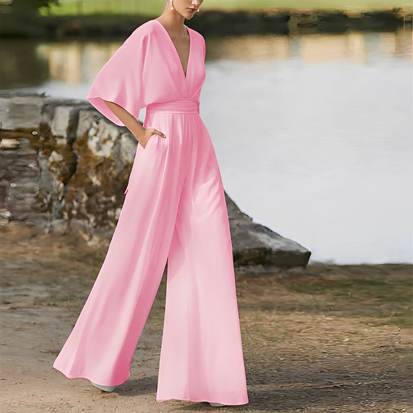 Elizabeth - Komfortabler und legerer Damen-Jumpsuit
