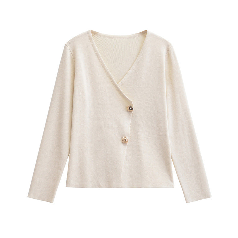 Helena - Eleganter Damen-Cardigan mit asymmetrischem Stil