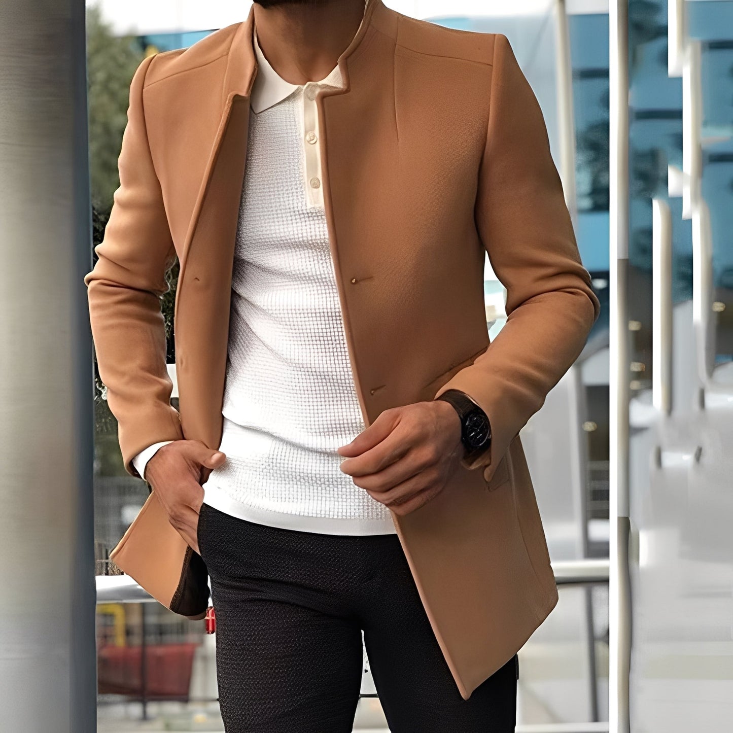 Joshua - Stylische Slim-Fit-Jacke für Herren