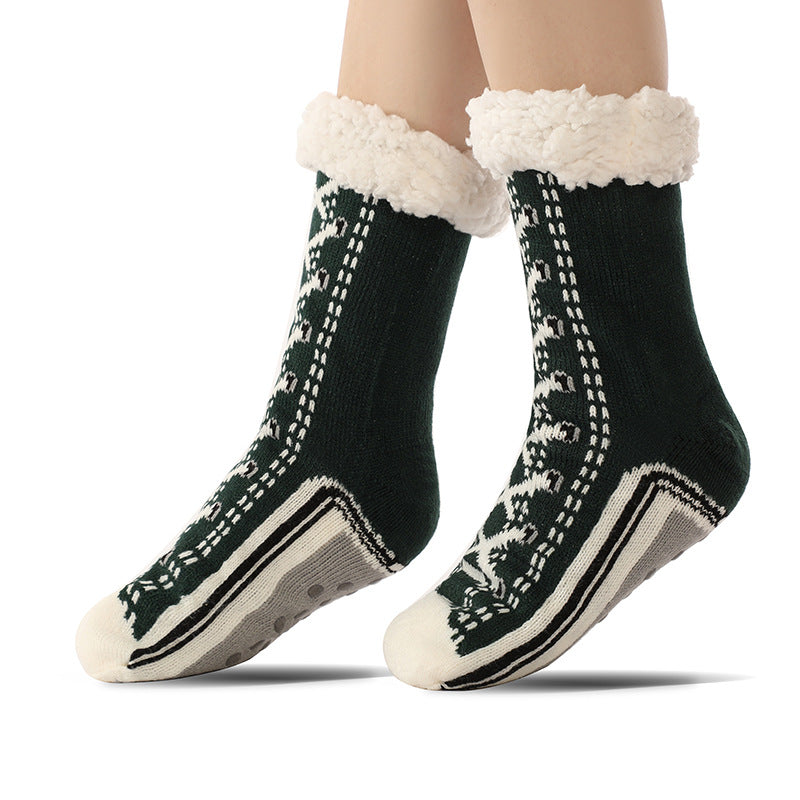 Sharla - Stilvolle Damen-Berber-Fleece-Socken