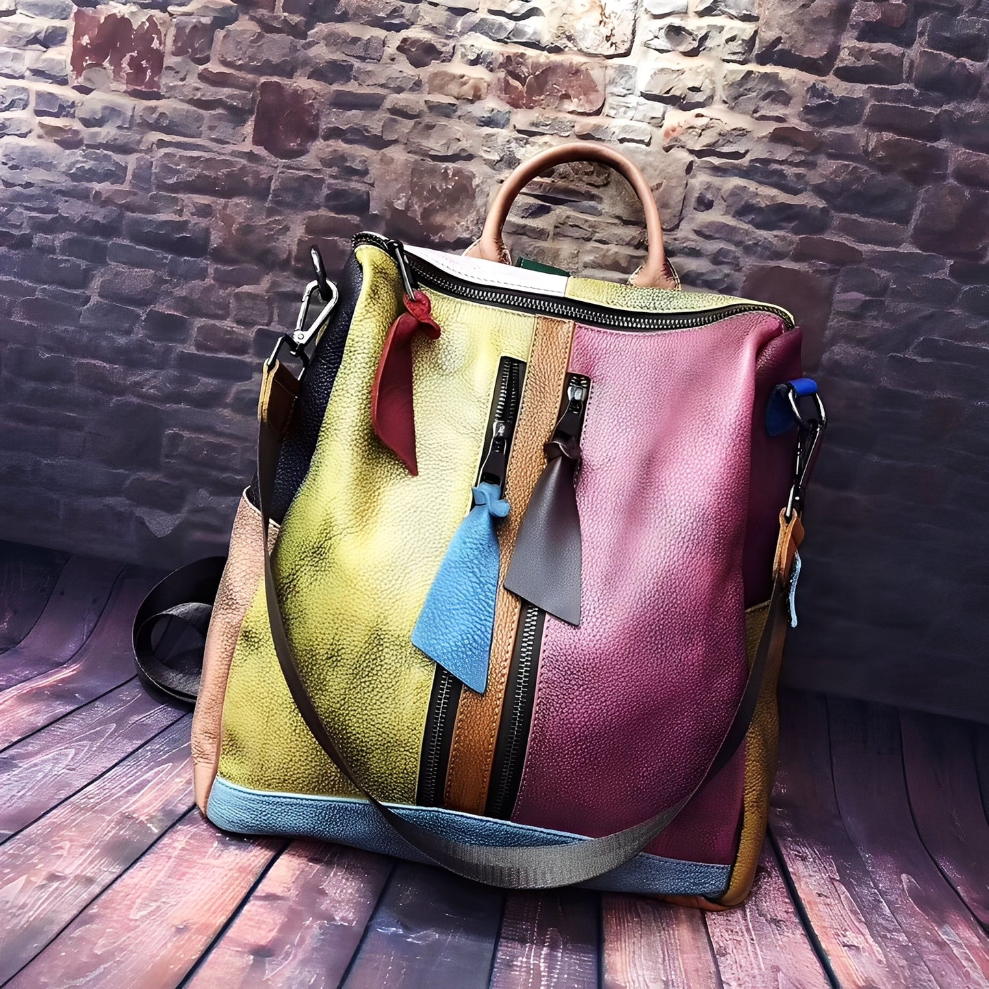 Alayna - Traditioneller Damenlederrucksack