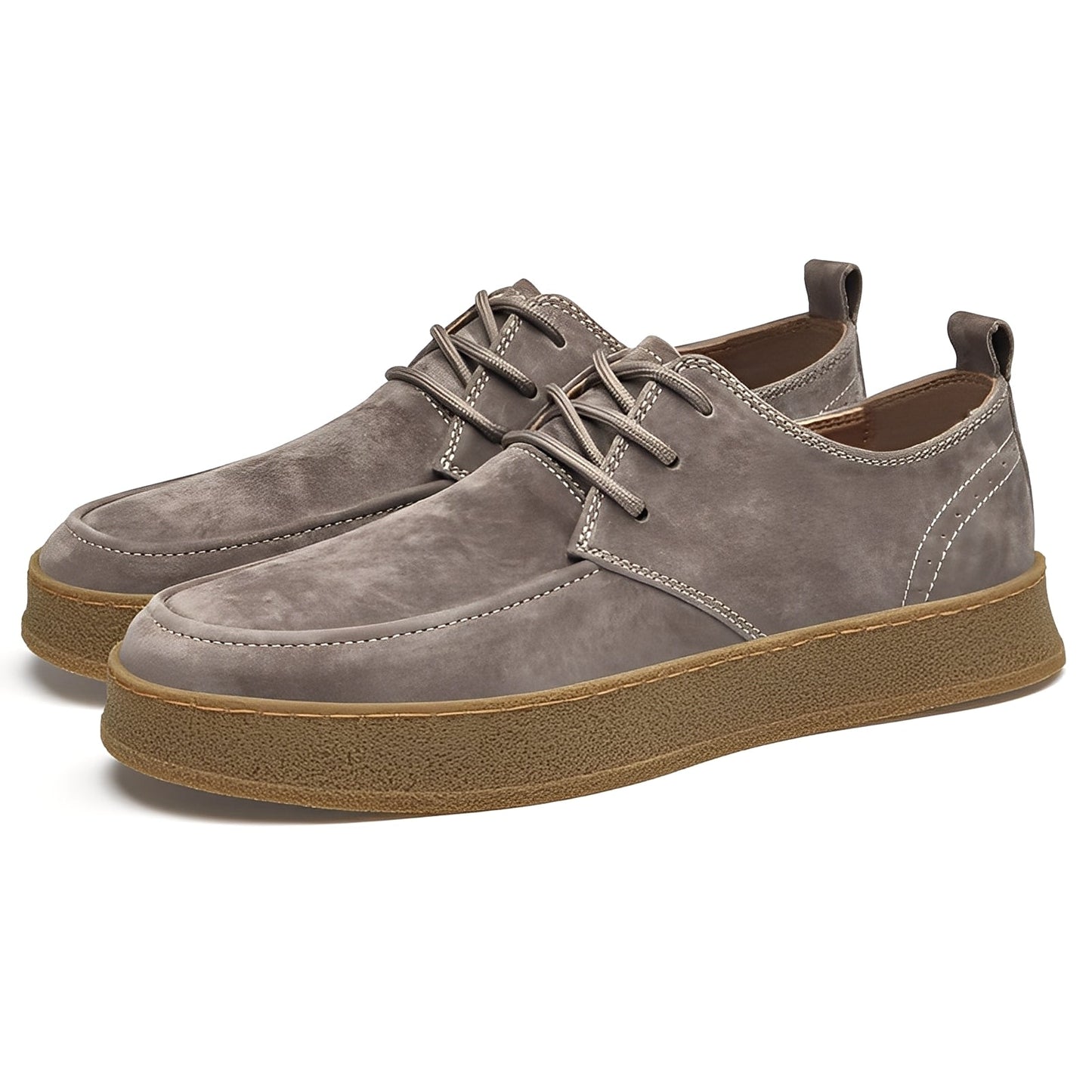 Sylvan - Schicke flache Herrenschuhe aus Wildleder