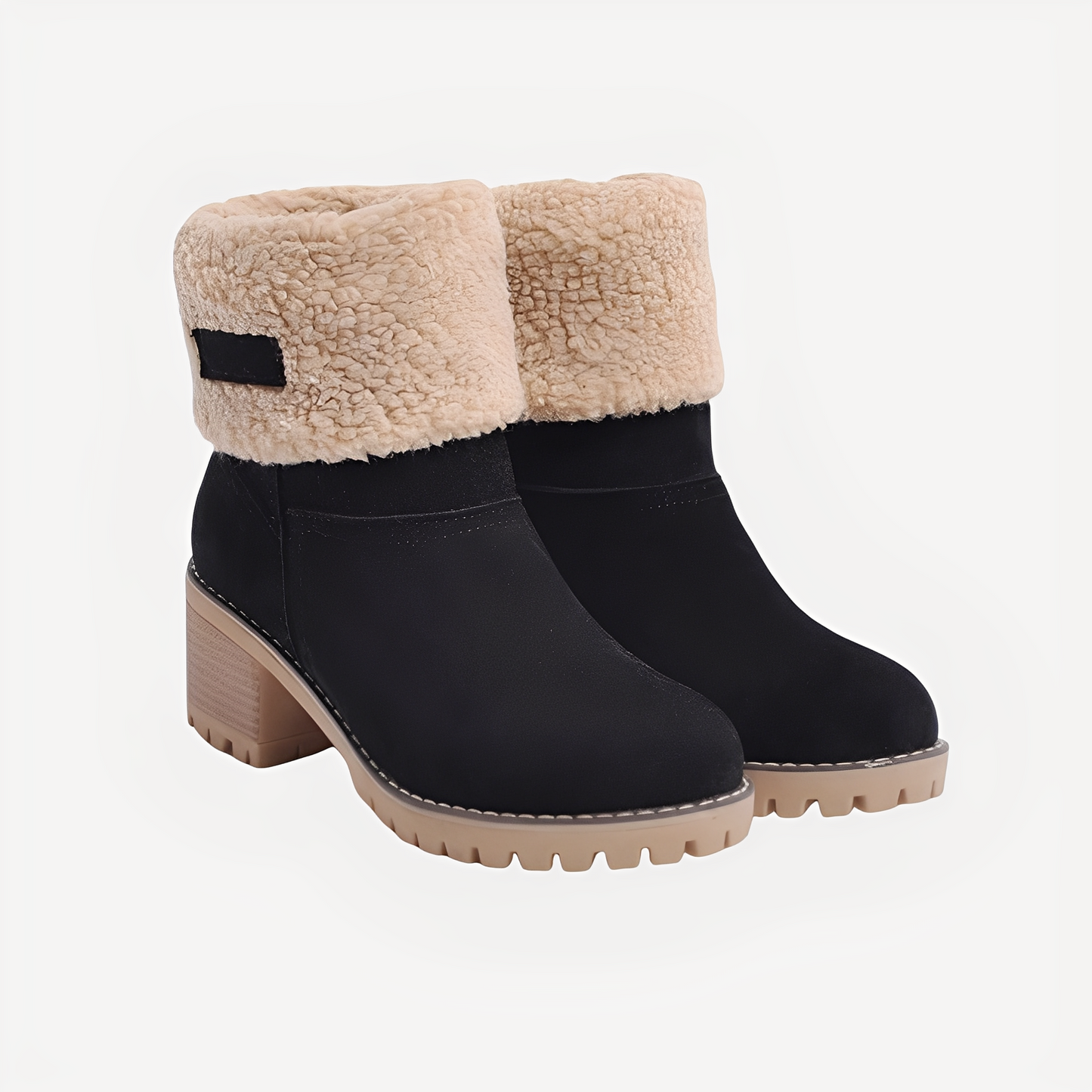 Claudia - Elegante, warme Winterstiefel mit Absatz für Damen