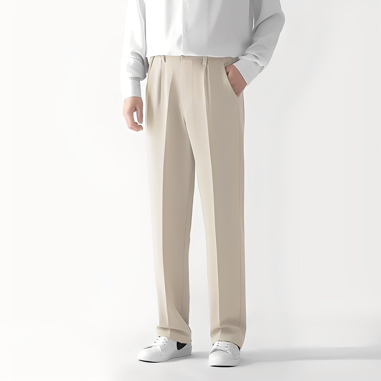 Dewey - Lockere Drapierhose für Männer