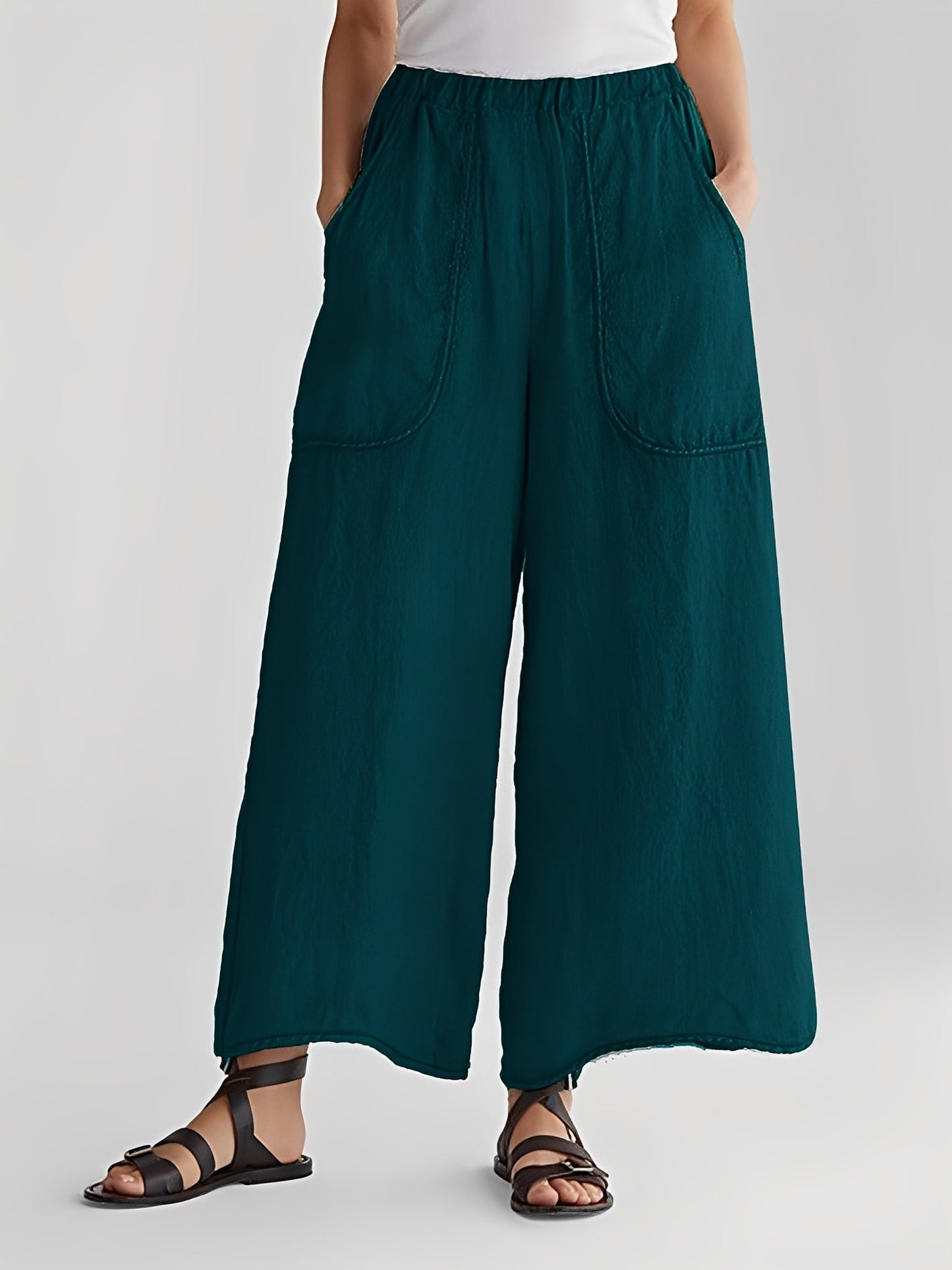 Marley - Bequeme Frauenhose mit weitem Bein