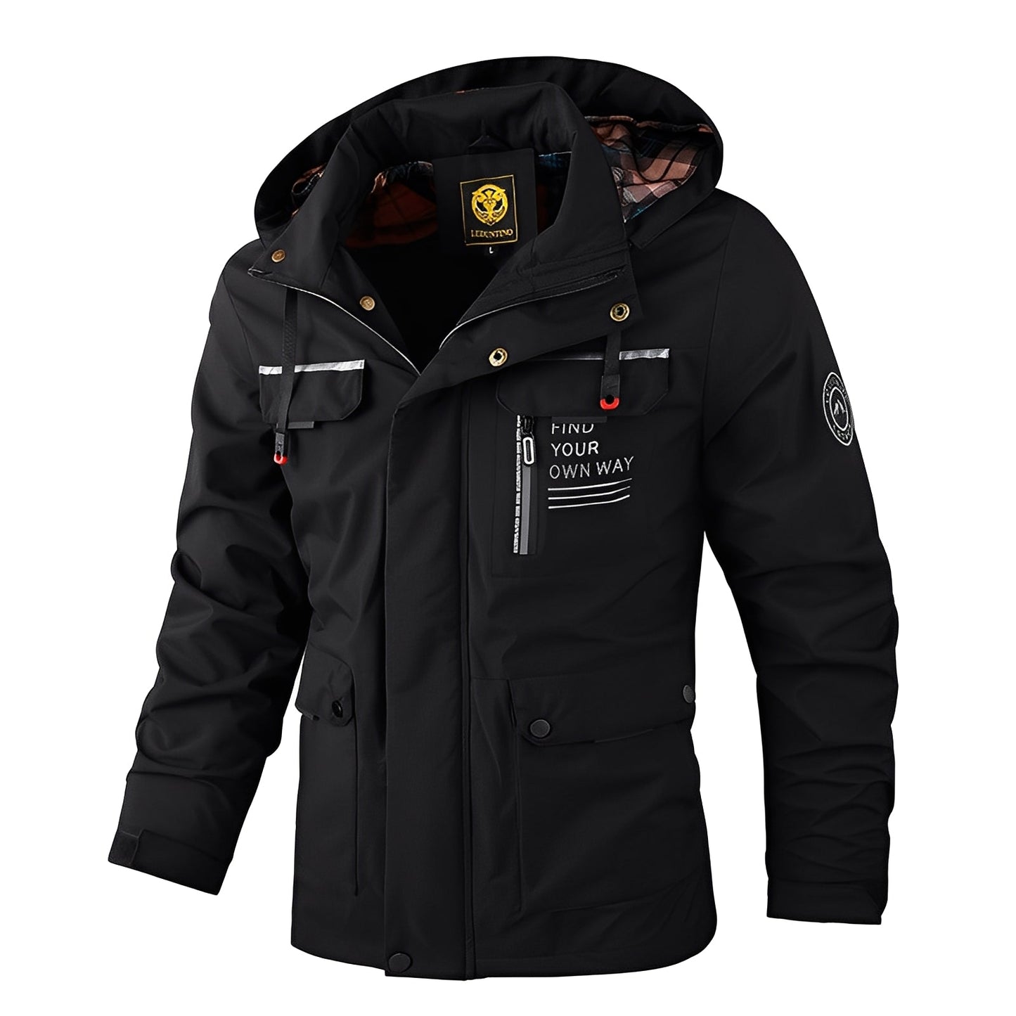 Fredrick - Wasserdichte, dicke Outdoor-Jacke für Männer