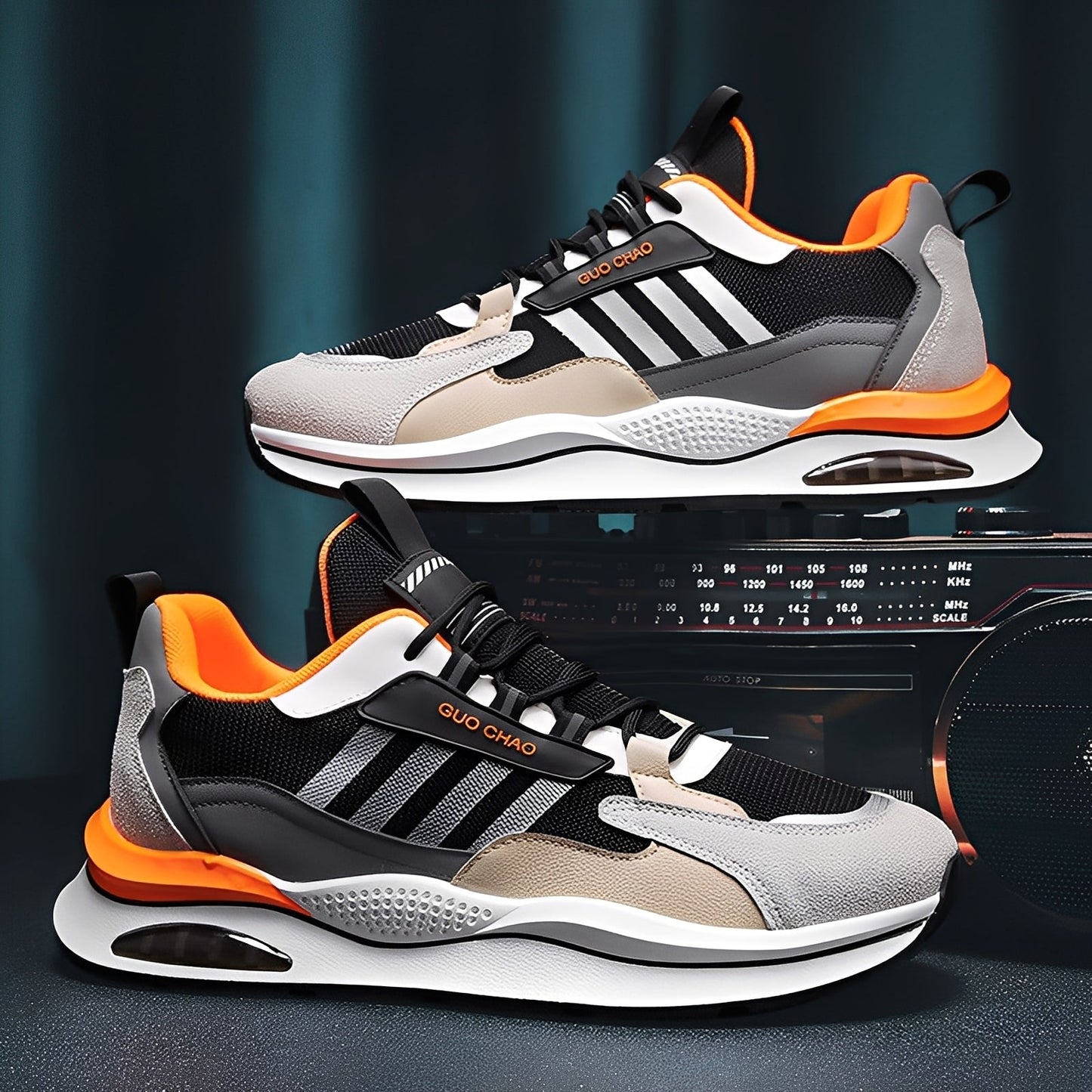 Hector - stilvolle, luftdurchlässige Herren-Sneaker