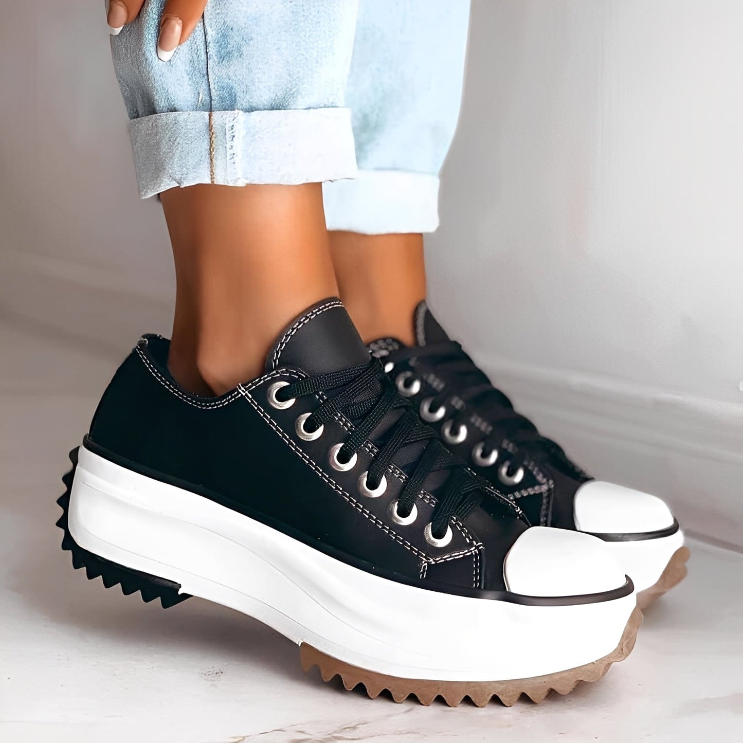 Lorayne - Komfortable Damenschuhe mit dicker Sohle