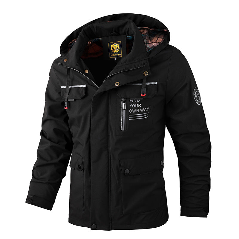 Millard - Zeitgemäße wasserdichte Cargo-Jacke für Herren
