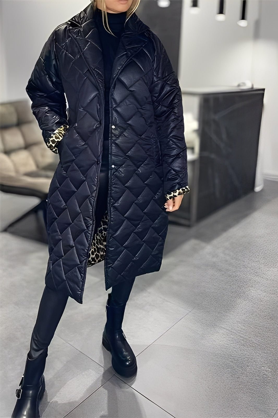 Beverly - Stilvolle, locker geschnittene Damen-Daunenjacke
