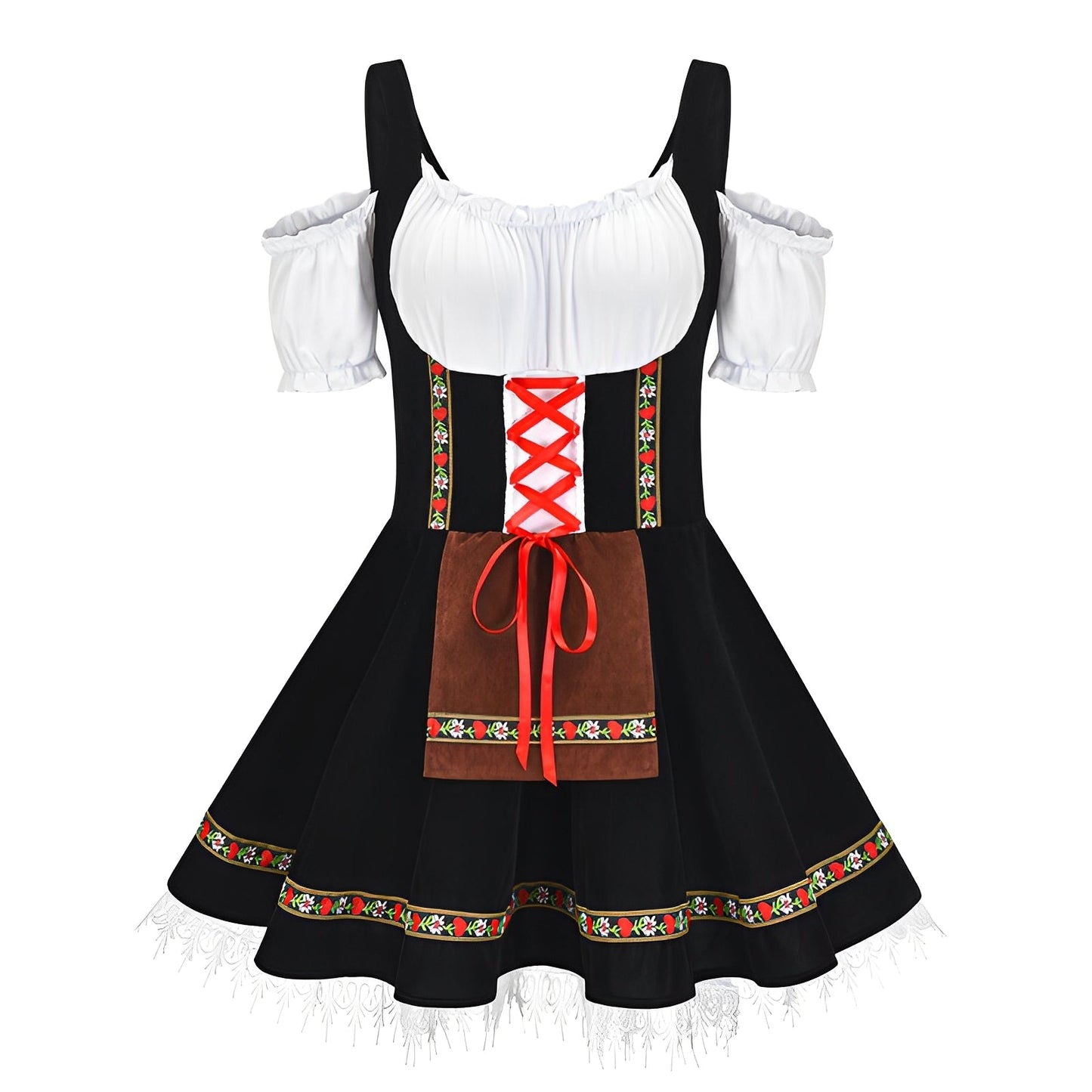 Adella - Schickes kurzes Oktoberfest-Dirndl für Damen
